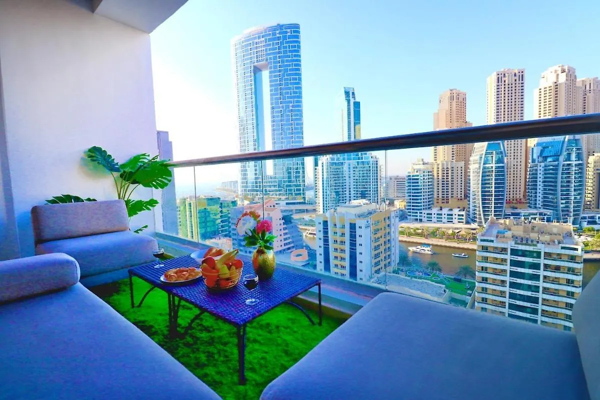 Lavish 3Br Retreat With Lovely Marina & Sea Views Dubai United Arab Emirates